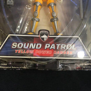 Power Rangers SPD Sound Patrol Yellow Power Ranger Action Figure Box Damaged FRENLY BRICKS - Open 7 Days