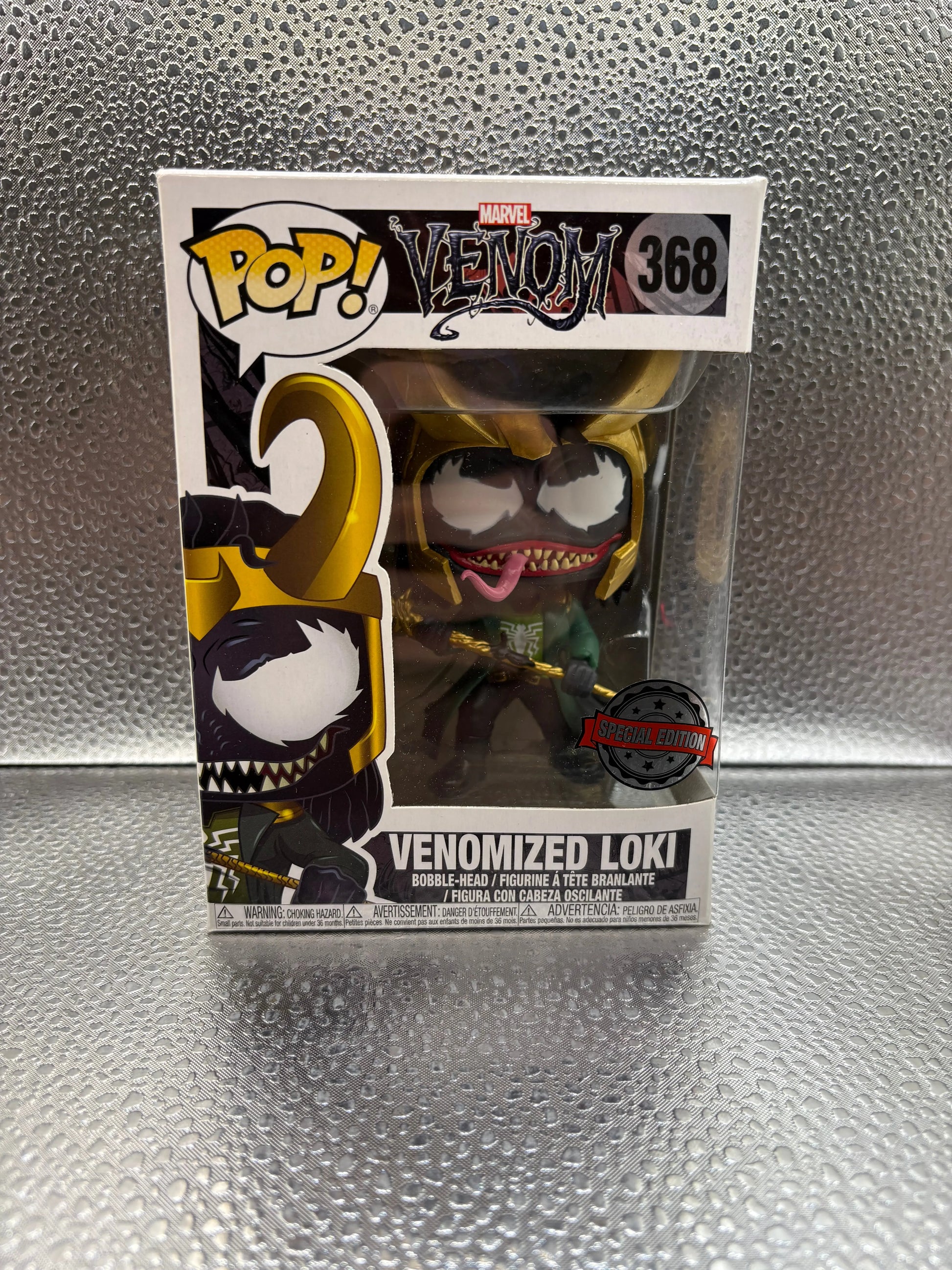 Funko Pop Vinyl #368 Marvel Venomozed Loki FRENLY BRICKS - Open 7 Days