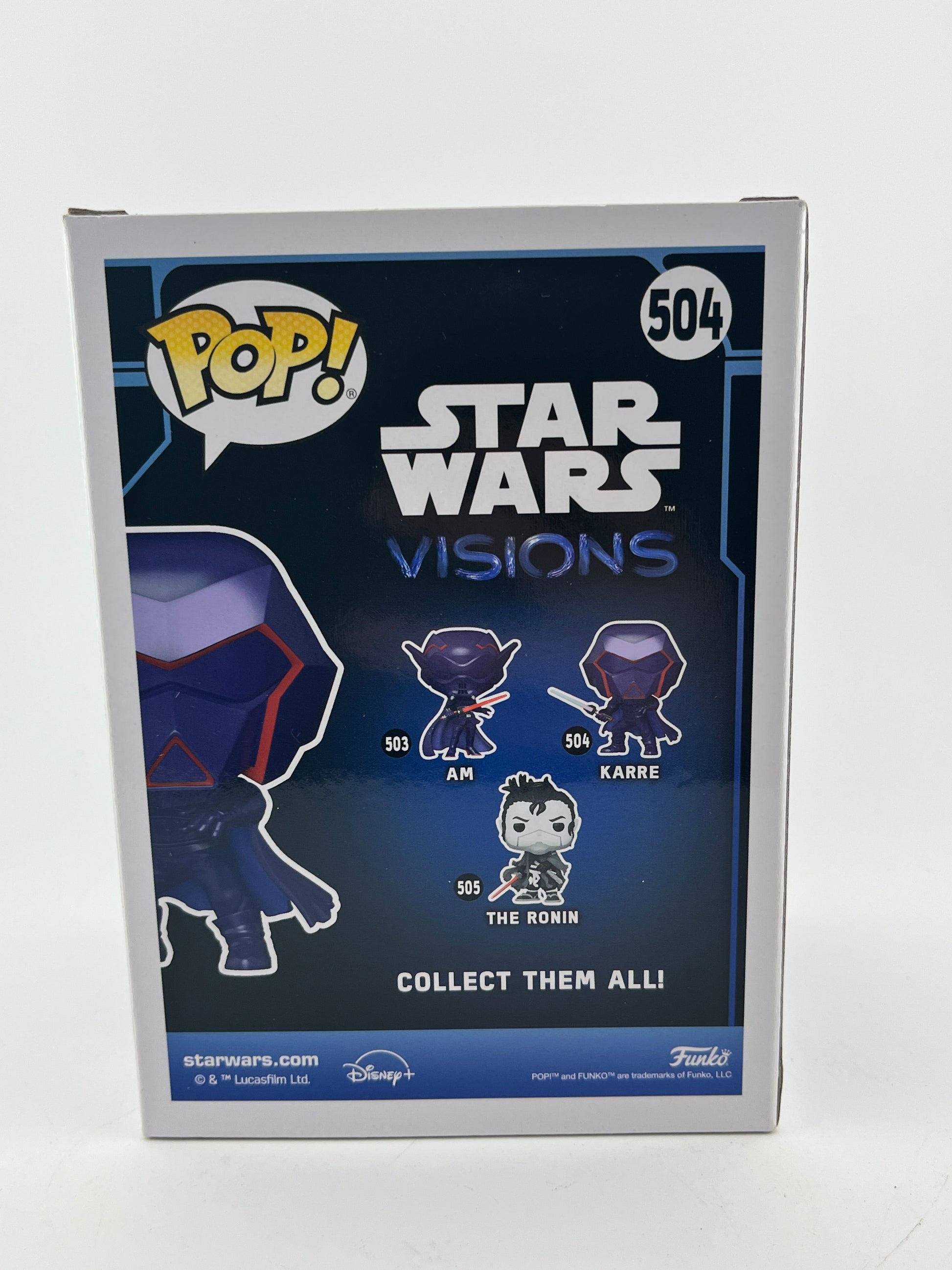 Funko POP! Star Wars Visions - Karre #504 - Glow Special Edition FRENLY BRICKS - Open 7 Days