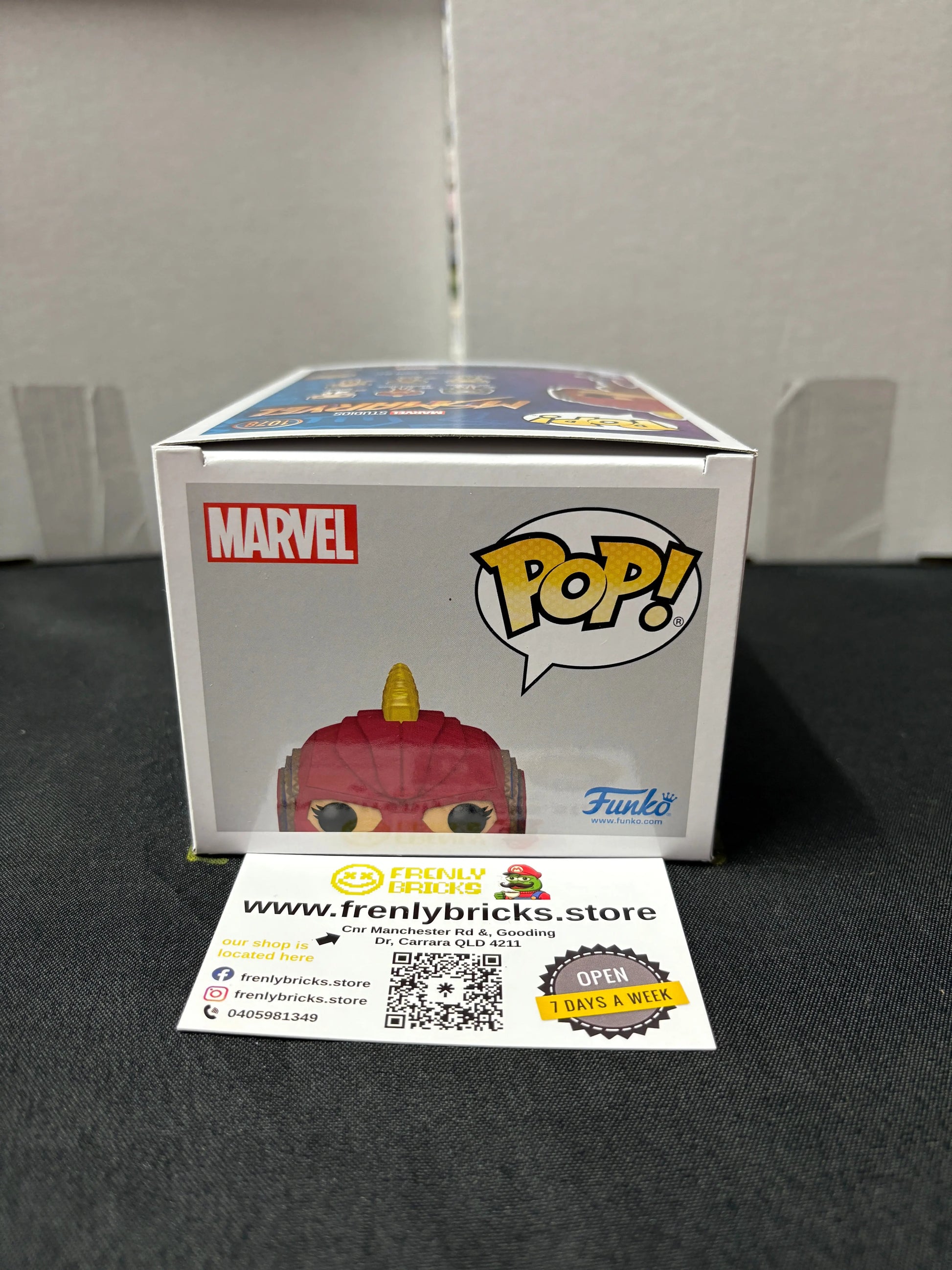 FUNKO Pop Vinyl Kamala Khan #1078 FRENLY BRICKS - Open 7 Days