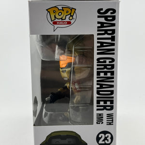 Funko POP! Halo - Spartan Grenadier With HMG #23 - Vinyl Collectable FRENLY BRICKS - Open 7 Days