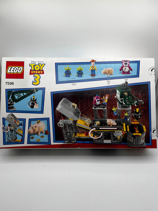 Lego Disney Pixar Toy Story 3 7596 Trash Compactor Escape FRENLY BRICKS - Open 7 Days