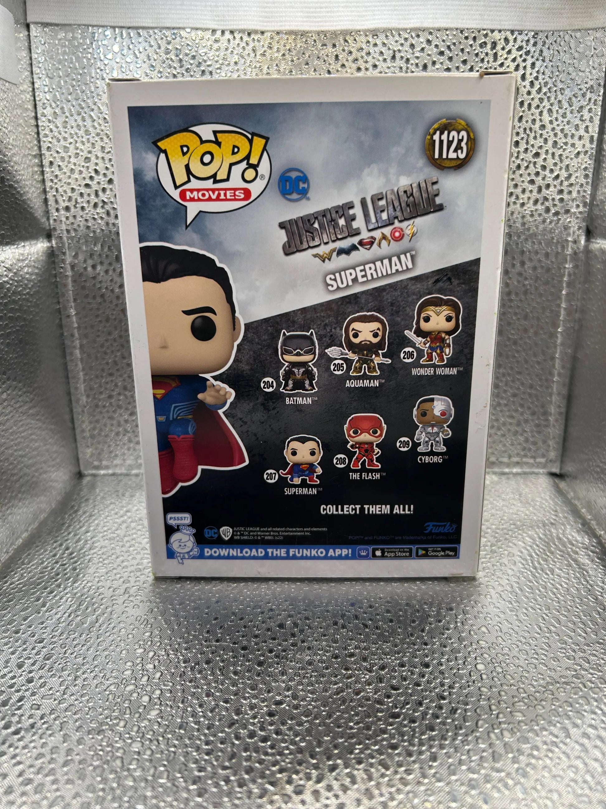 FUNKO Pop Vinyl Dc #1123 Superman FRENLY BRICKS - Open 7 Days