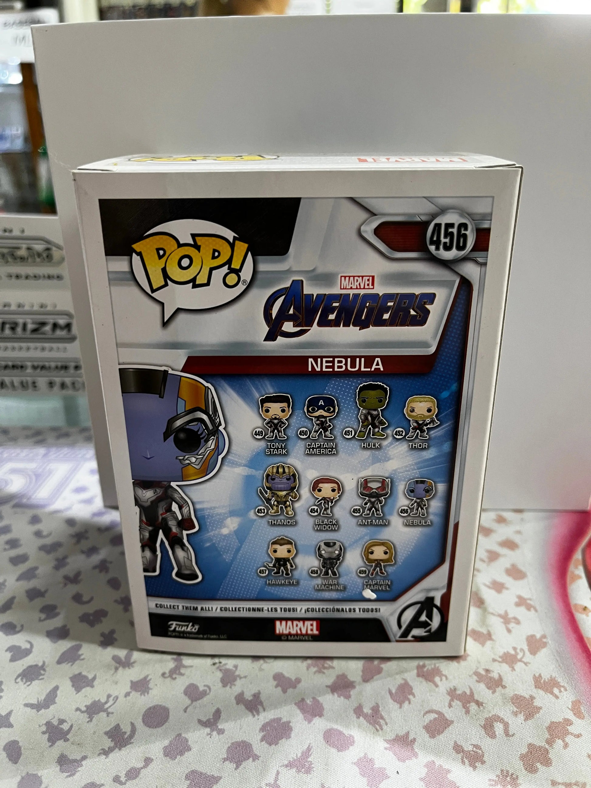 Funko Pop Vinyl Marvel Avengers Nebula #456 FRENLY BRICKS - Open 7 Days