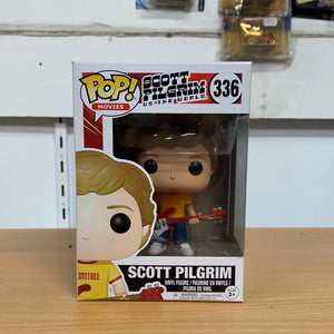 FUNKO POP MOVIES SCOTT PILGRIM #336 SCOTT PILGRIM (PLUMTREE SHIRT) VINYL FRENLY BRICKS - Open 7 Days