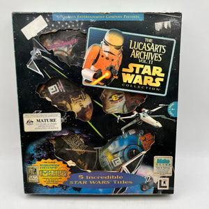 The LucasArts Archives Vol II - Star Wars Collection Big Box Mac Game Complete FRENLY BRICKS - Open 7 Days