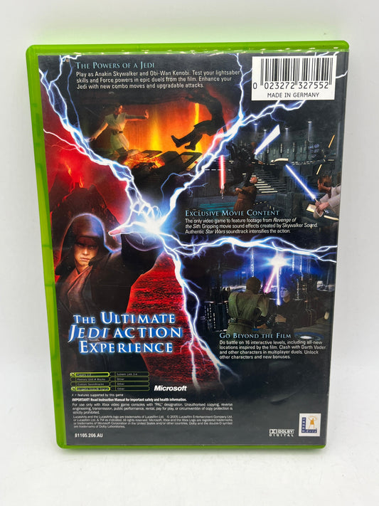 Star Wars: Episode III: Revenge of the Sith + Manual - Xbox - Untested FRENLY BRICKS - Open 7 Days