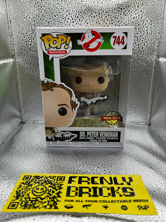 Pop Vinyl  Movies #744 Dr.Peter Venkman FRENLY BRICKS - Open 7 Days