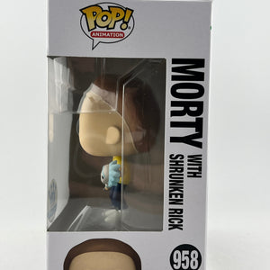 Funko POP! Animation Rick & Morty - Morty With Shrunken Rick #958 - Vinyl Collectable FRENLY BRICKS - Open 7 Days