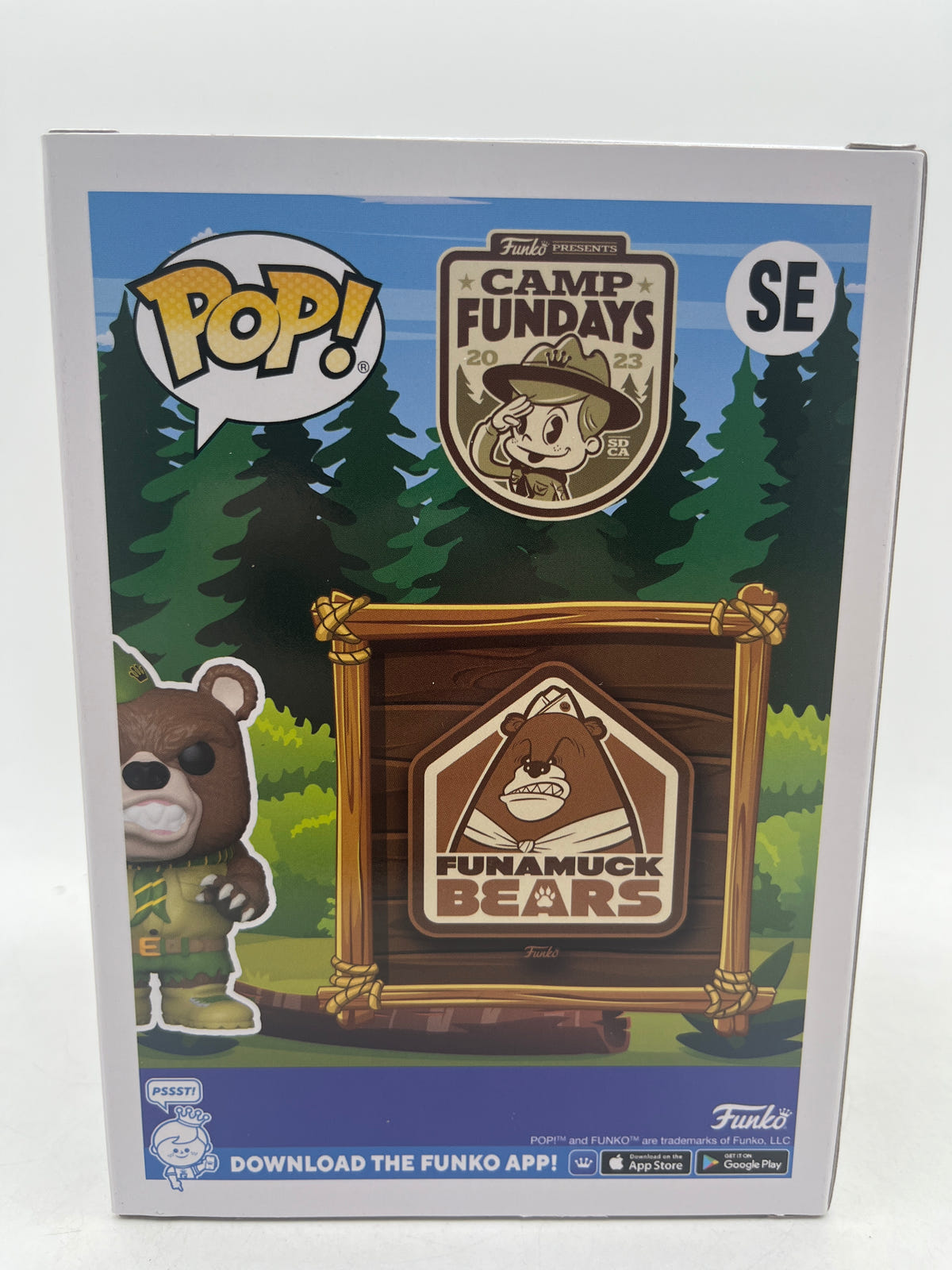 Funko Pop! Vinyl: Funko Funamuck Bears Box Of Fun SE 6500 Camp Fundays, photo 5 image 5