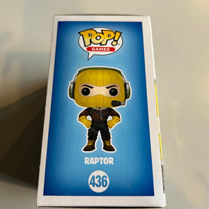 Pop Vinyl Fortnite #436 Raptor FRENLY BRICKS - Open 7 Days