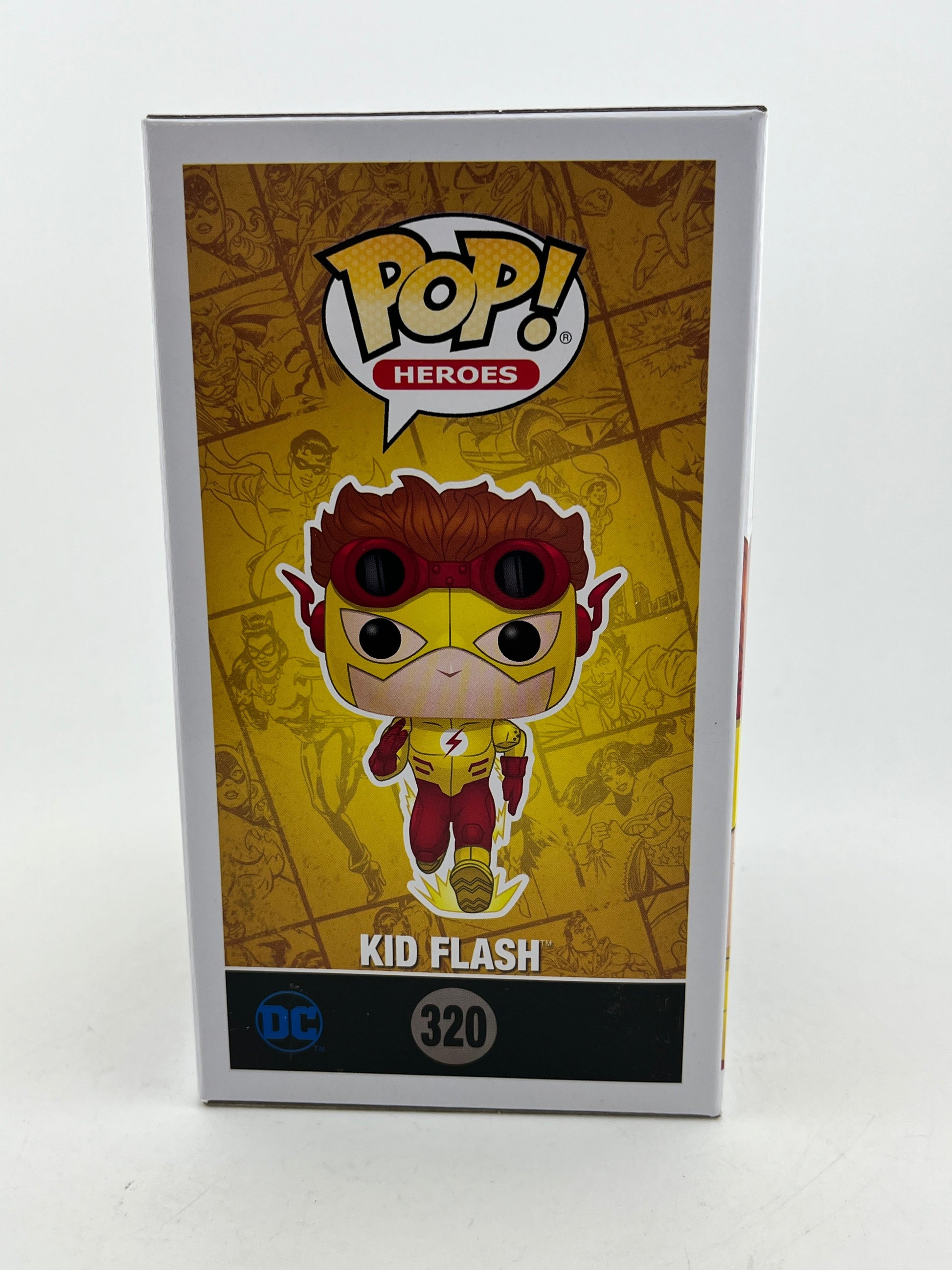 Funko POP! Heroes DC - Kid Flash #320 - Glow Chase - Special Edition FRENLY BRICKS - Open 7 Days