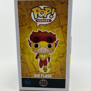 Funko POP! Heroes DC - Kid Flash #320 - Glow Chase - Special Edition FRENLY BRICKS - Open 7 Days