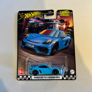 HotWheels Porsche 718 Cayman GT4 FRENLY BRICKS - Open 7 Days