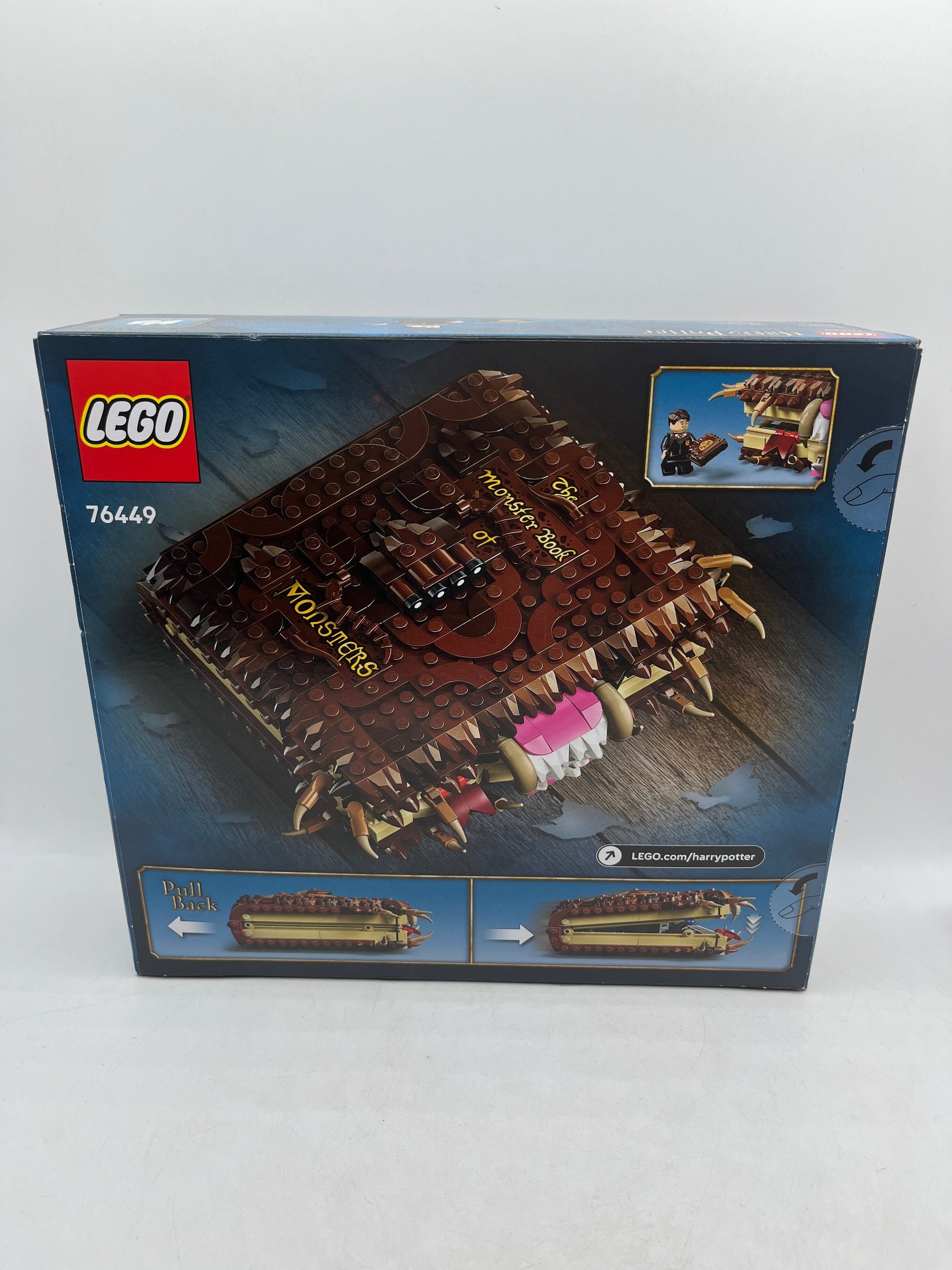 LEGO Harry Potter 76449 Chomping Monster Book of Monsters FRENLY BRICKS - Open 7 Days