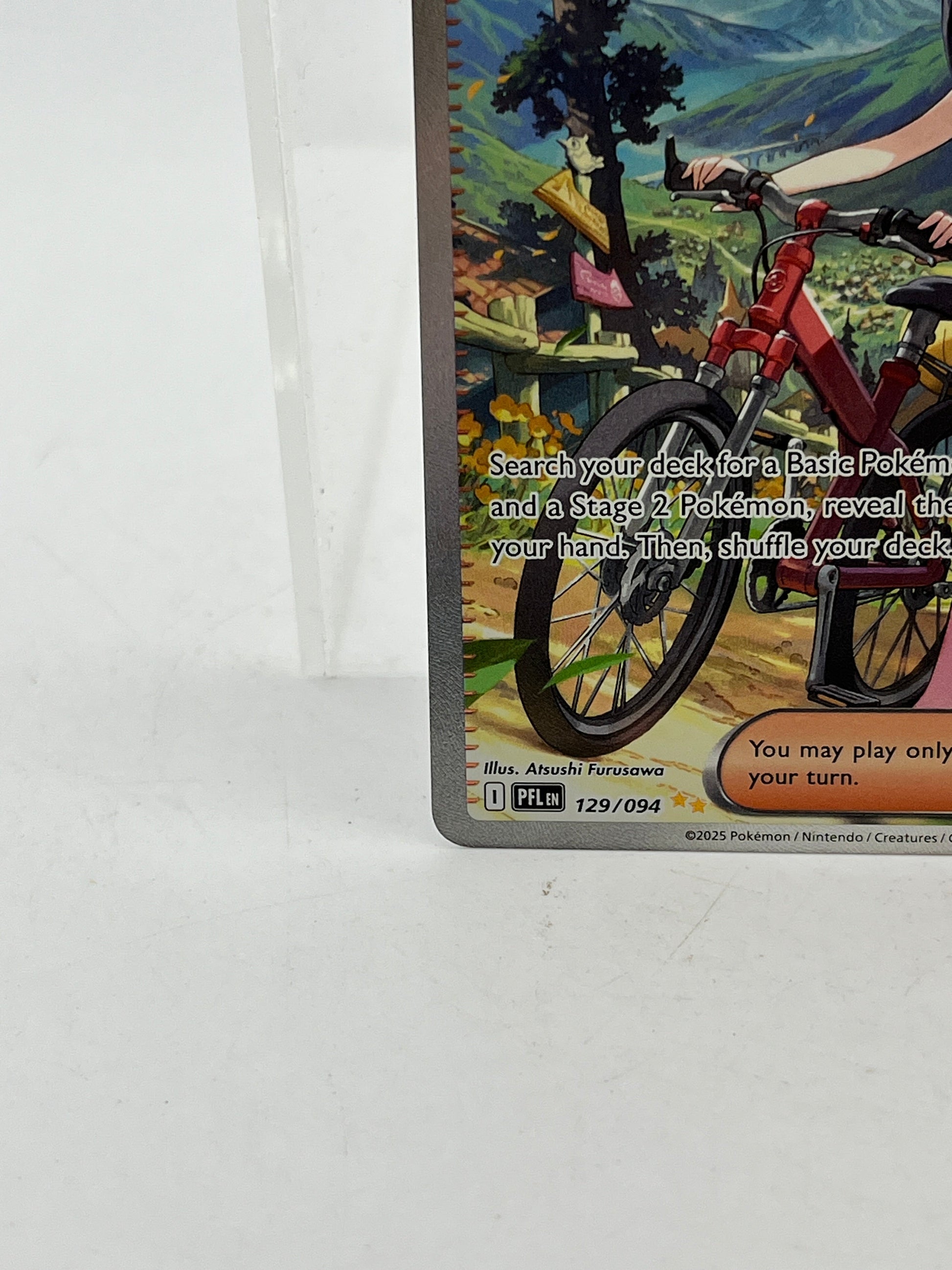 Pokémon - Dawn - 129/094 - Special Illustration Rare - Phantasmal Flames FRENLY BRICKS - Open 7 Days