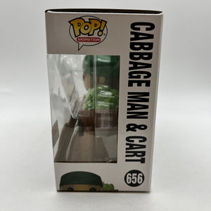 Funko POP! Animation Avatar The Last Air Bender - Cabbage Man & Cart #656 - Vinyl Collectable FRENLY BRICKS - Open 7 Days