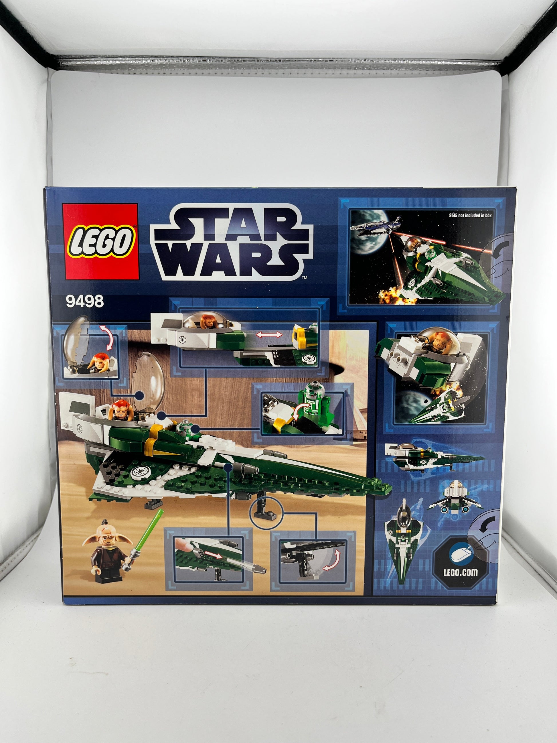 LEGO Star Wars: Saesee Tiin's Jedi Starfighter (9498) - Sealed FRENLY BRICKS - Open 7 Days