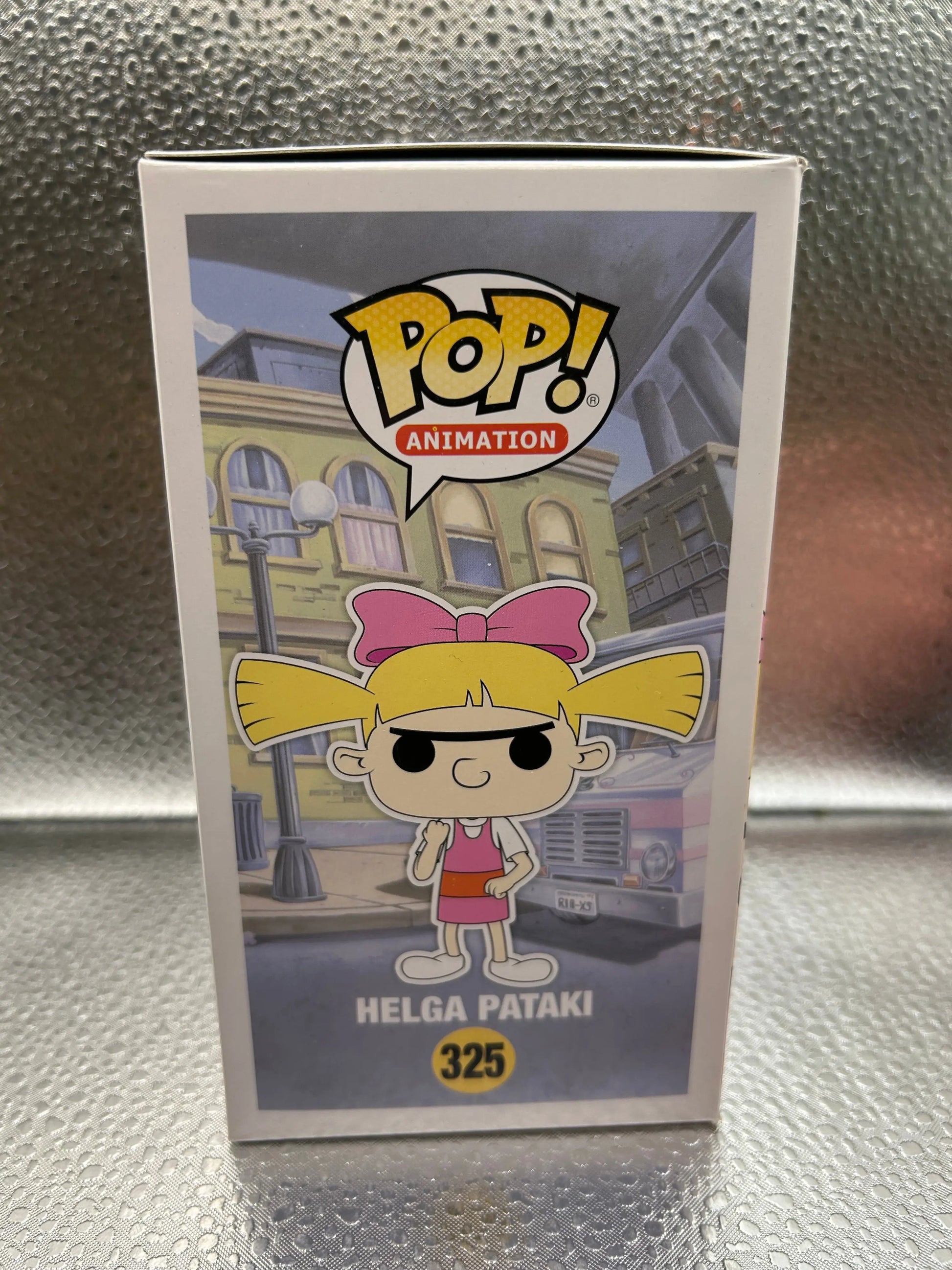 Funko Pop #325 Animation Hay Arnold Hilga Pataki FRENLY BRICKS - Open 7 Days