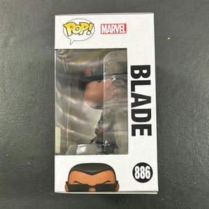 Pop Vinyl Marvel #886 Blade 2021 Virtual Funkon FRENLY BRICKS - Open 7 Days