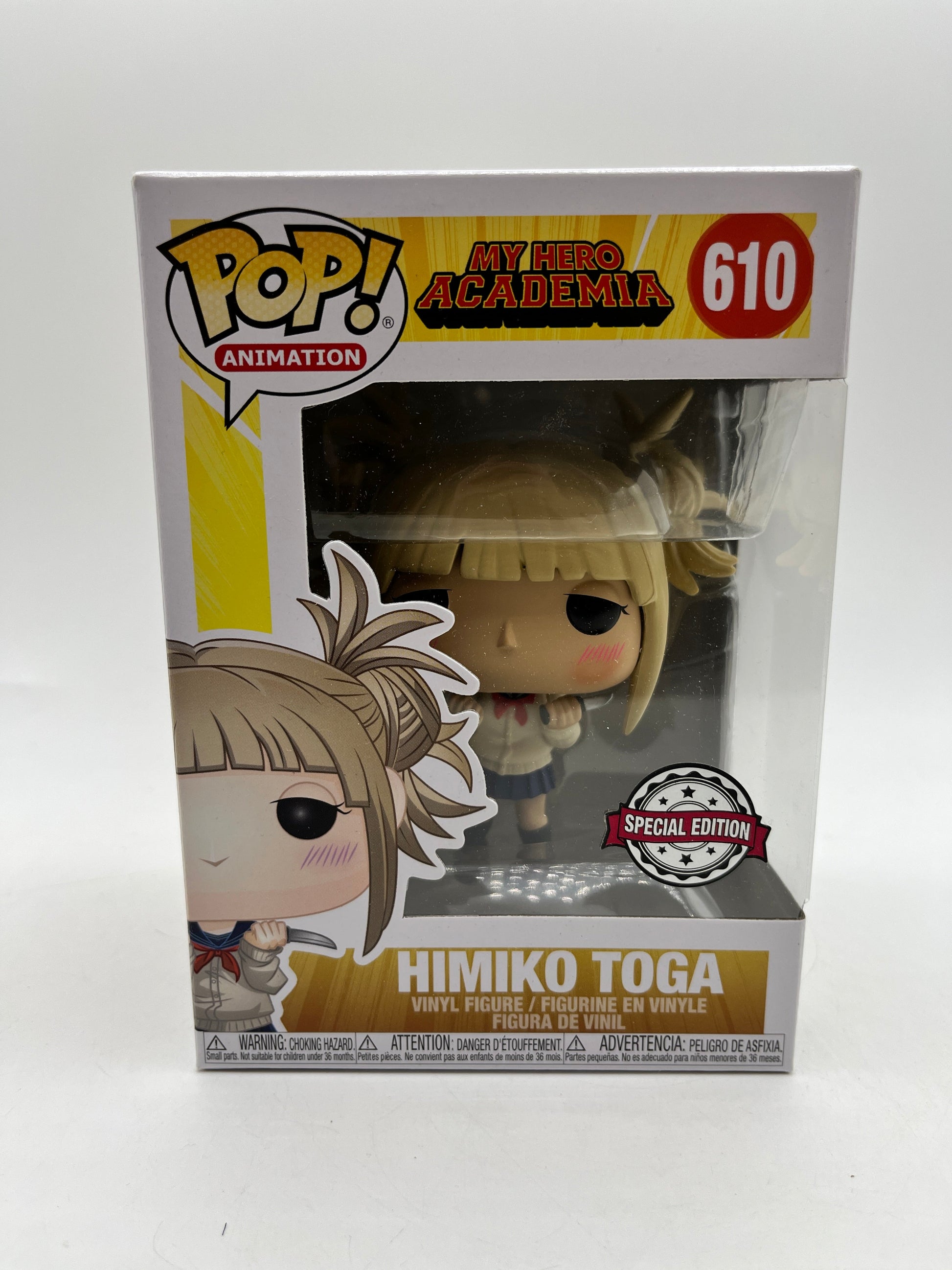 Funko POP! Animation My Hero Academia Himiko Toga #610 - Special Edition FRENLY BRICKS - Open 7 Days