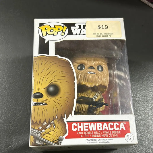 Pop Vinyl Star Wars 63 Chewbacca FRENLY BRICKS - Open 7 Days