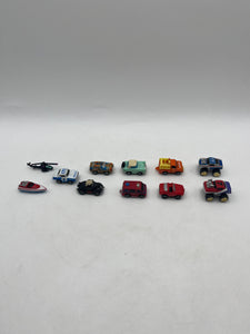 Vintage 1986 Micro Machines Galoob Mini Vehicle Lot of 11
