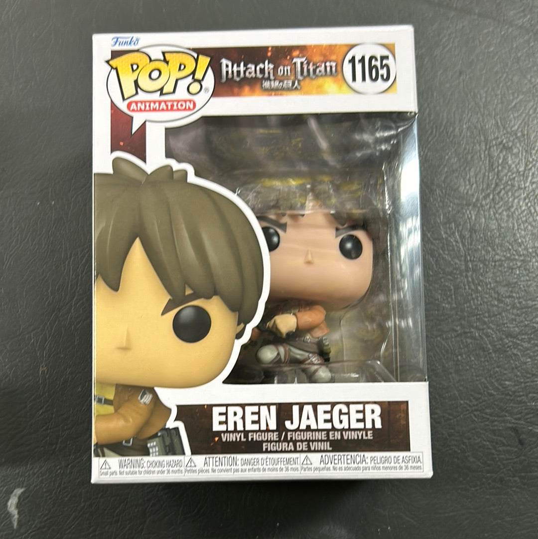 Pop Vinyl Attack on Titan 1165 Eren Jaeger FRENLY BRICKS - Open 7 Days