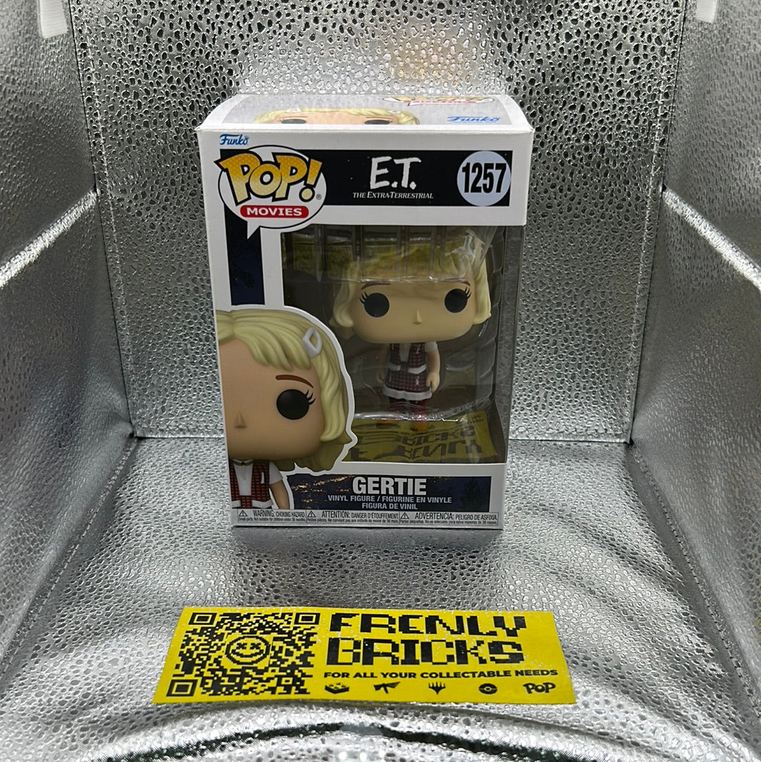 POP Vinyl 1257 Movies ET Gertie FRENLY BRICKS - Open 7 Days