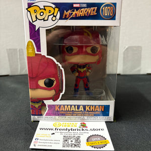 FUNKO Pop Vinyl Kamala Khan #1078 FRENLY BRICKS - Open 7 Days