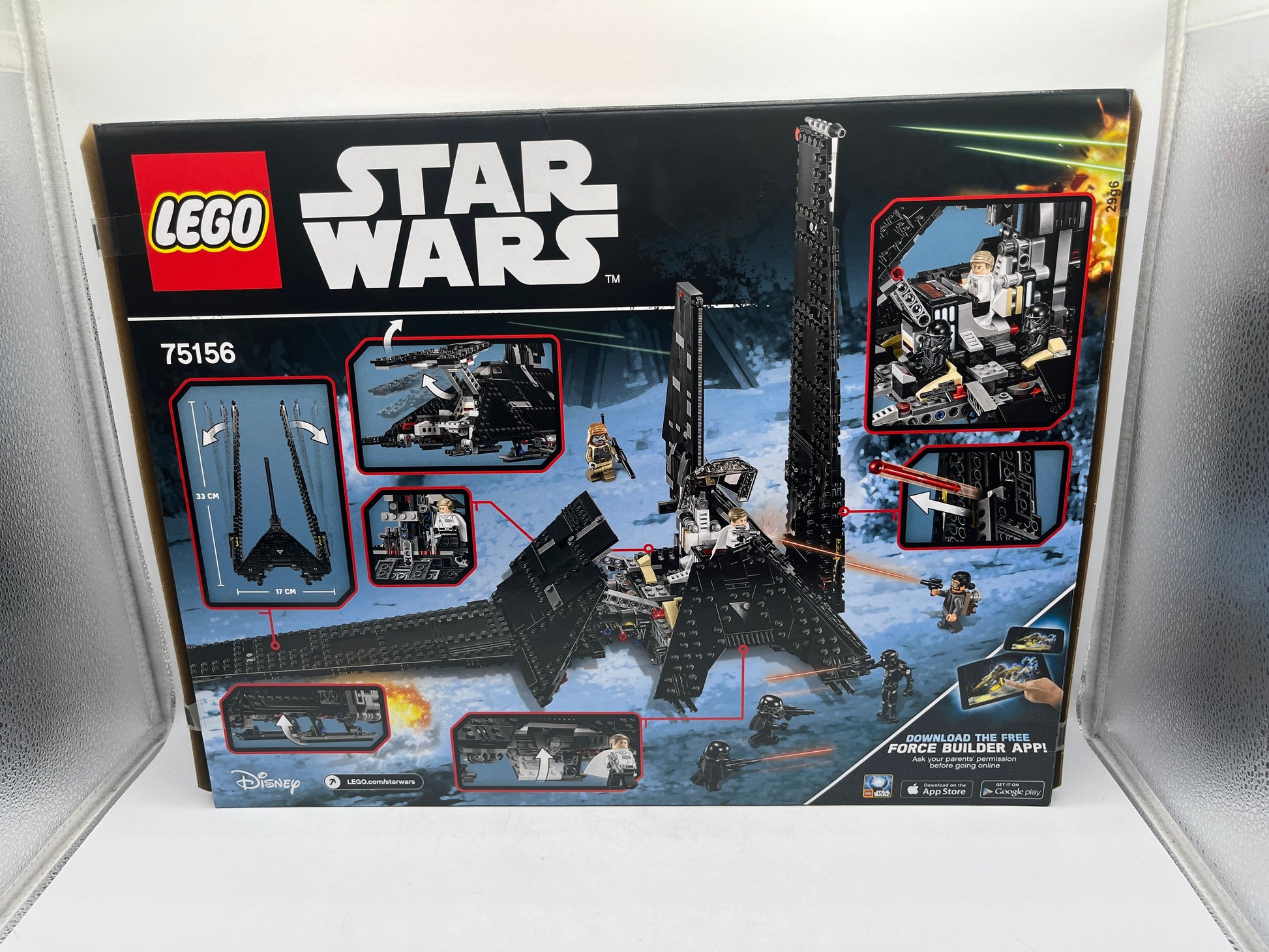 LEGO STAR WARS 75156 KRENNIC'S IMPERIAL SHUTTLE RARE RETIRED NEW FRENLY BRICKS - Open 7 Days