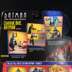 Rare Batman Combat Belt The Animated Series 3.75 in Action Figure 1992 Kenner FRENLY BRICKS - Open 7 Days