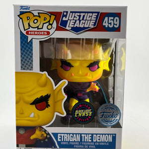Funko POP! DC Justice League - Etrigan The Demon #459 - Black Light Chase FRENLY BRICKS - Open 7 Days
