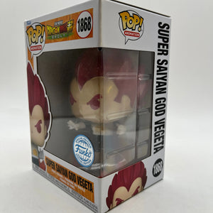 Funko POP! Animation DragonBall Super Broly - Super Saiyan God Vegeta #1868 Special Edition FRENLY BRICKS - Open 7 Days