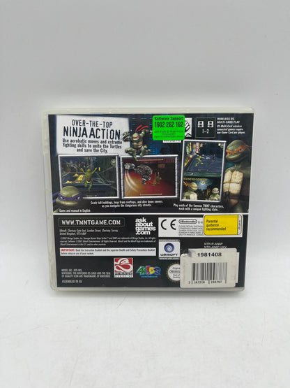 TMNT Teenage Mutant Ninja Turtles Nintendo DS 2007 Complete FRENLY BRICKS - Open 7 Days