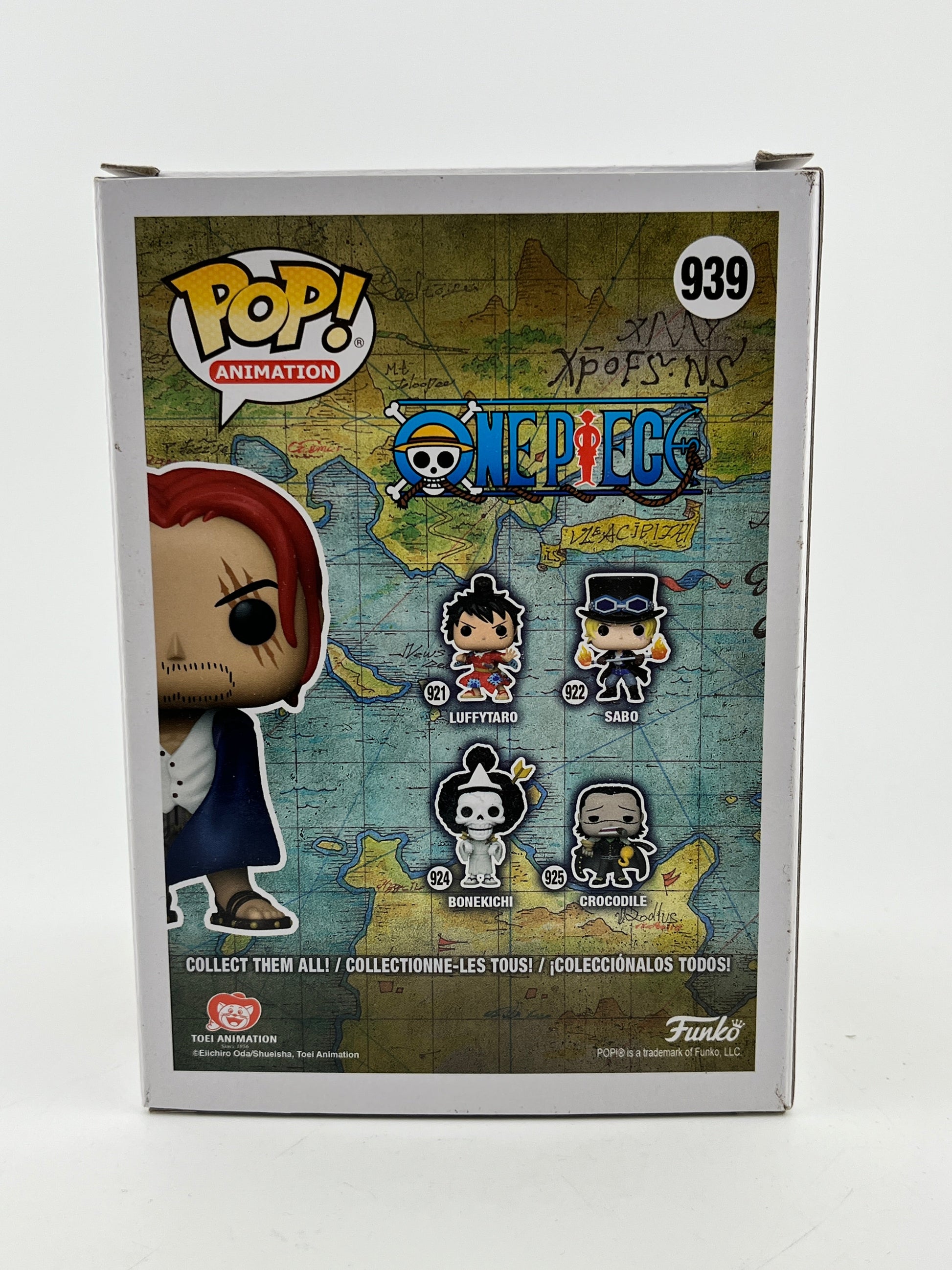 Funko POP! Animation One Piece - Shanks #939 - Special Edition - Vinyl Collectable FRENLY BRICKS - Open 7 Days