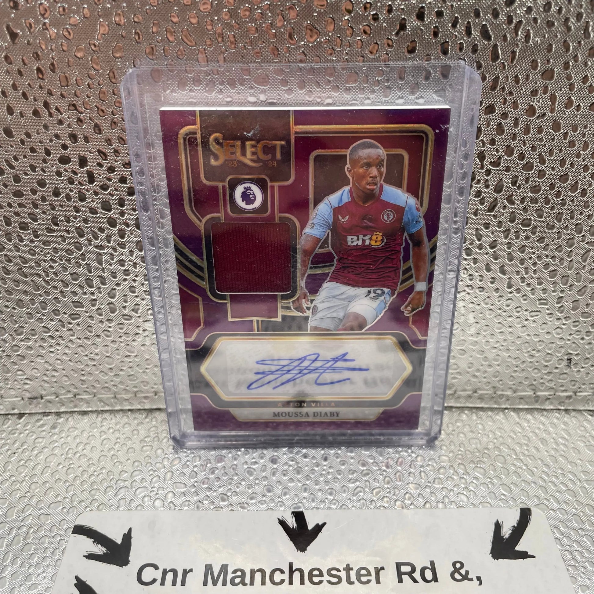 Moussa Diaby Aston Villa Select Patch 05/49 No. AM-MD Panini Prizm FRENLY BRICKS - Open 7 Days