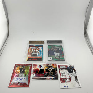 NFL Player Card Lot #4 Graded/Autographed/Numbered FRENLY BRICKS - Open 7 Days