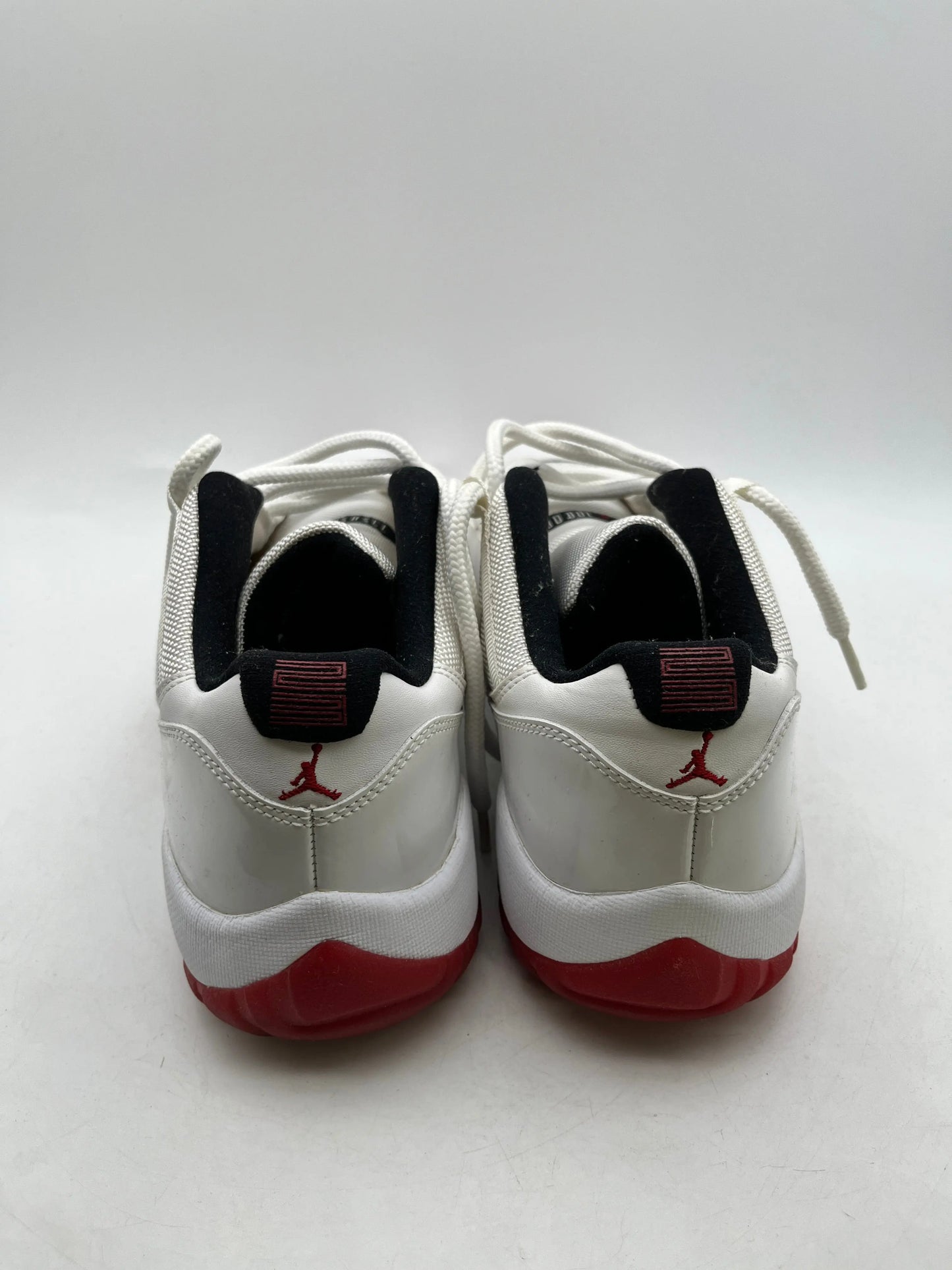 Air Jordan 11 Retro Low White Red Cherry Mens US 10.5 - Used FRENLY BRICKS - Open 7 Days