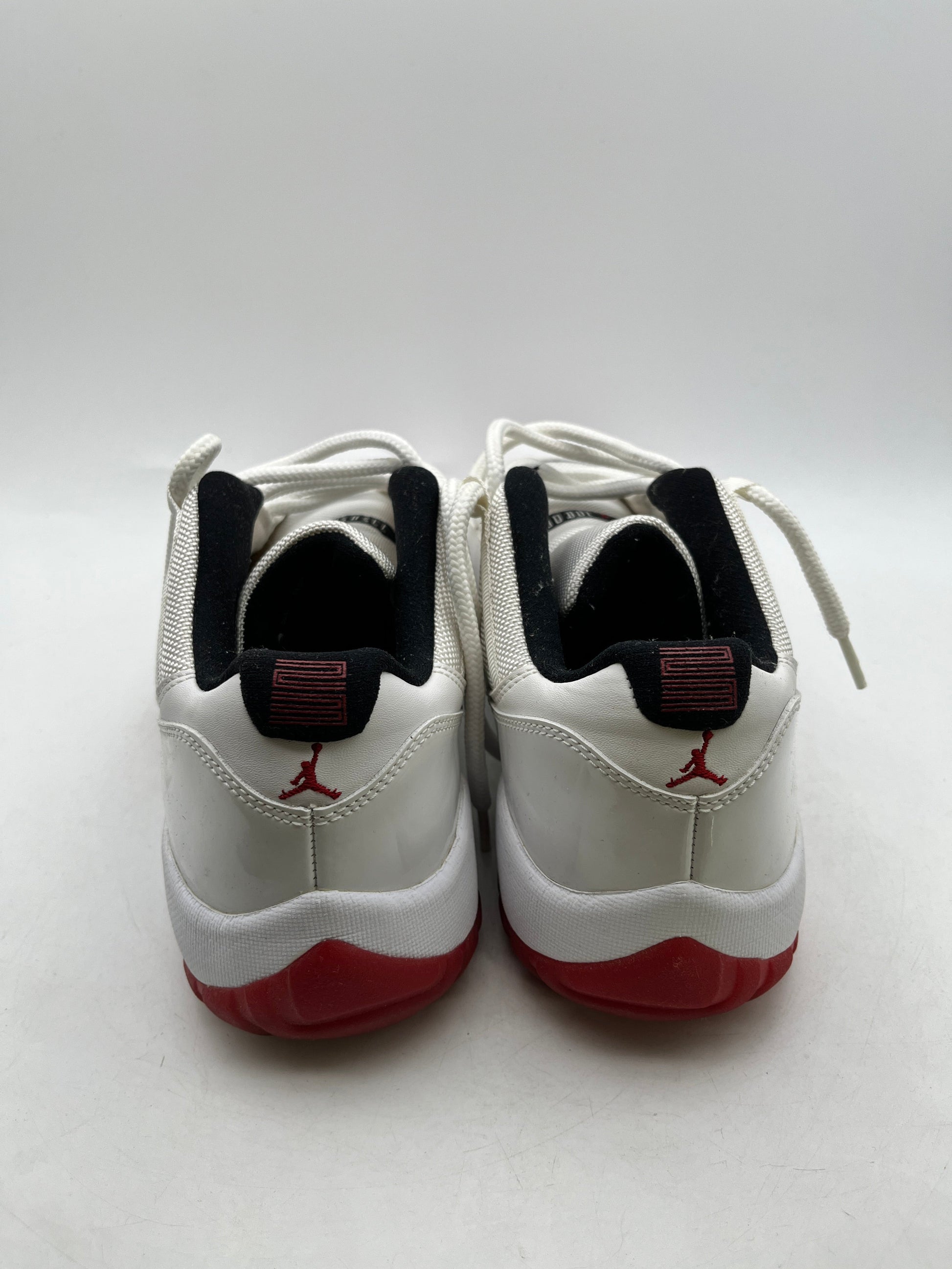 Air Jordan 11 Retro Low White Red Cherry Mens US 10.5 - Used FRENLY BRICKS - Open 7 Days