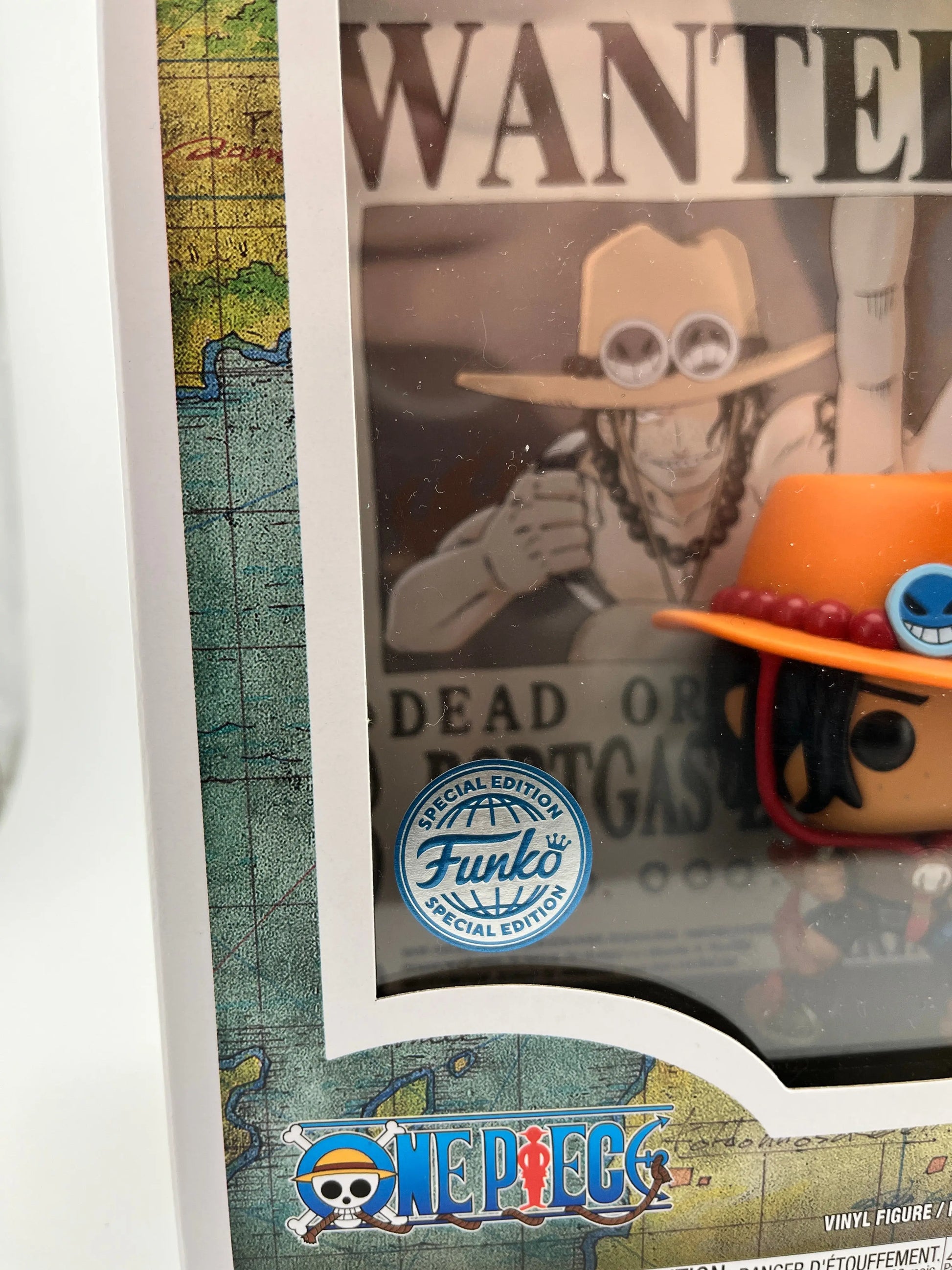 Funko POP! Animation One Piece Ace #1291 - Special Edition - Deluxe Vinyl FRENLY BRICKS - Open 7 Days