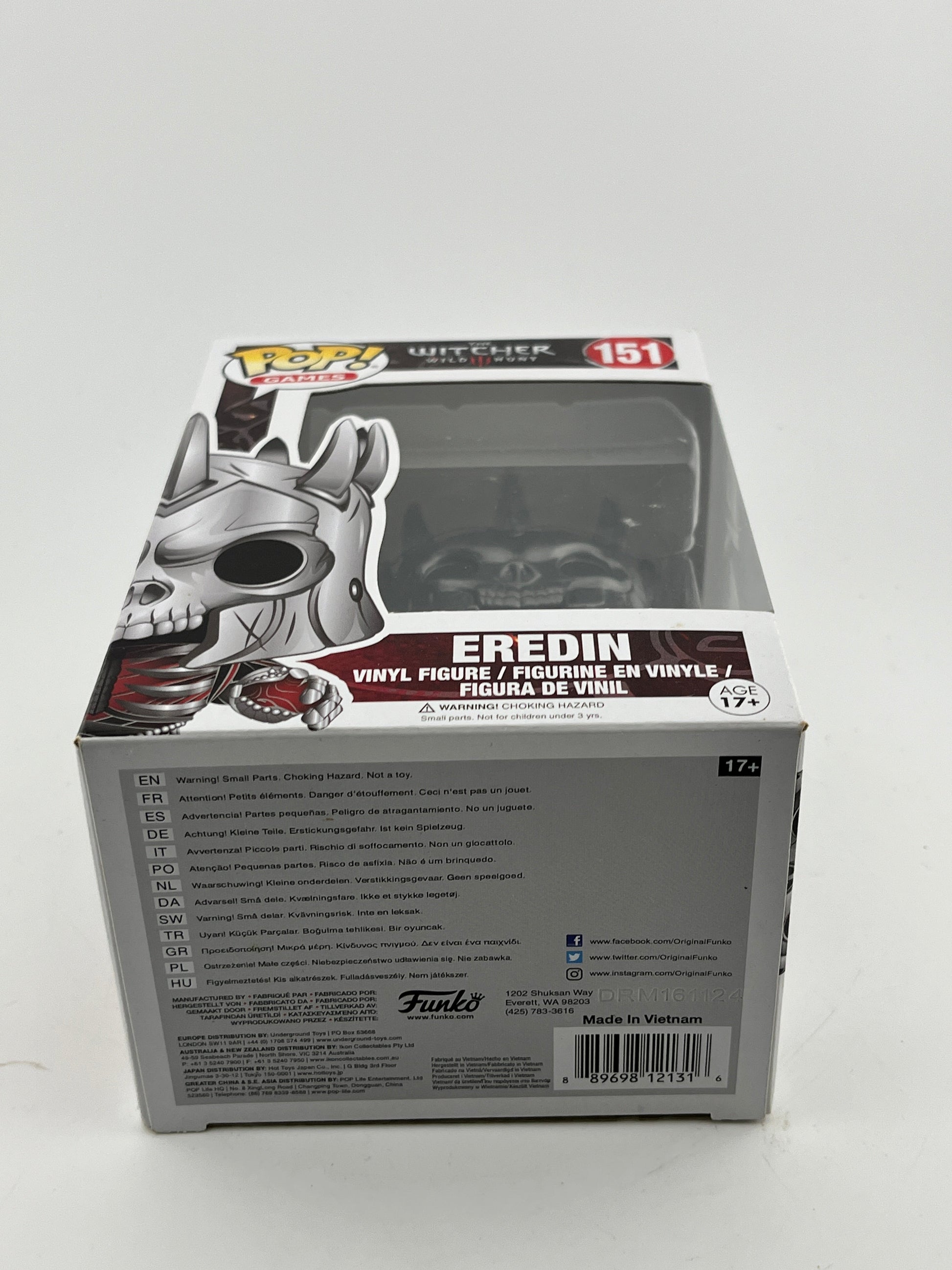 Funko POP! Games The Witcher - Eredin #151 - Vinyl Collectable FRENLY BRICKS - Open 7 Days