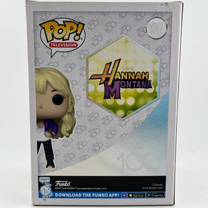 Funko POP! Television Disney 100 - Hannah Montana #1347 - Vinyl Collectable FRENLY BRICKS - Open 7 Days