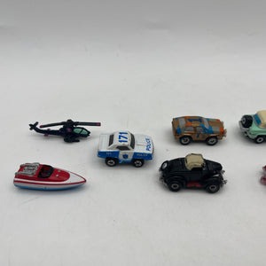 Vintage 1986 Micro Machines Galoob Mini Vehicle Lot of 11 FRENLY BRICKS - Open 7 Days