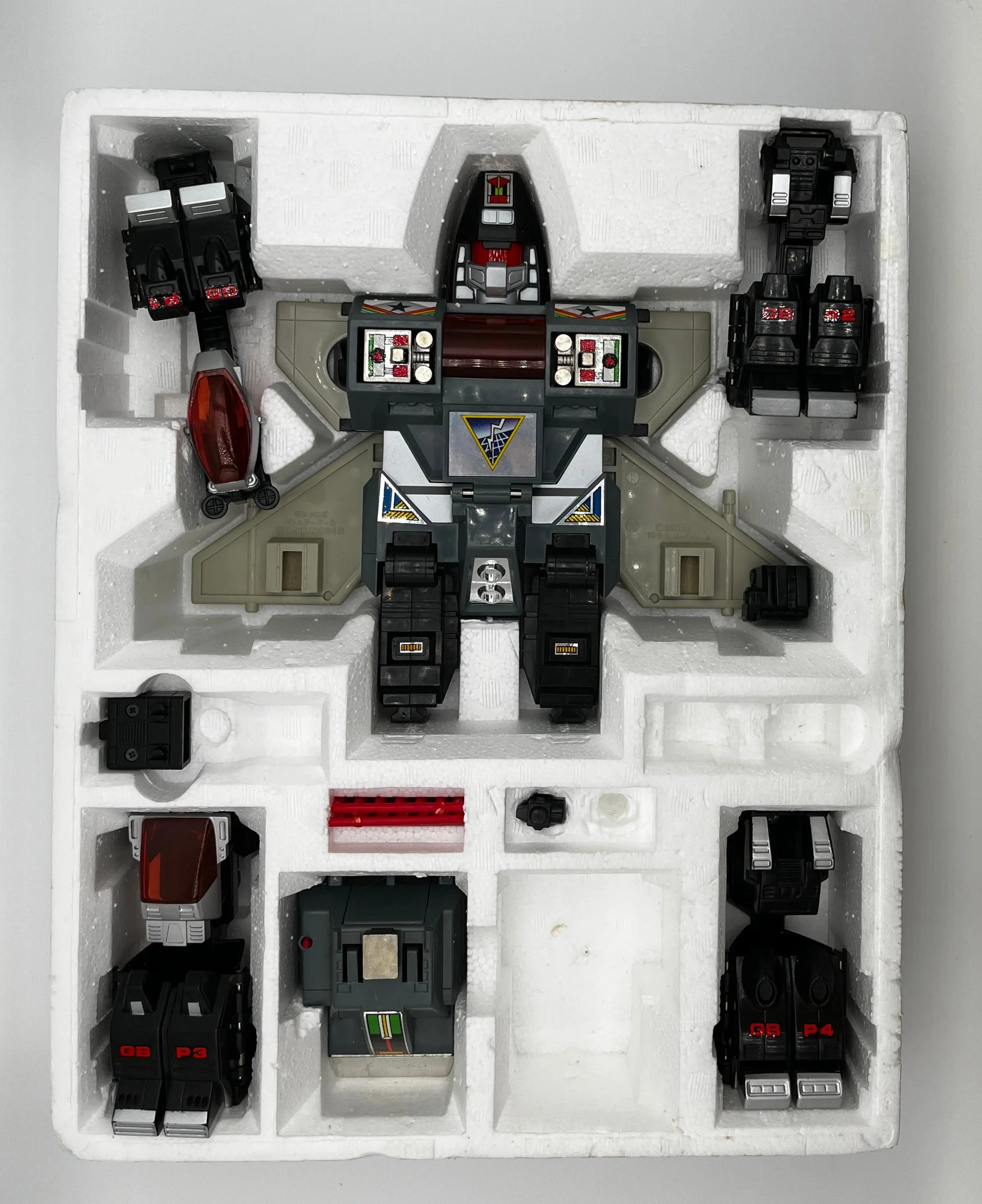 Vintage 1984 Bandai Gobots Robo Machine Battle Suit Power System 5 FRENLY BRICKS - Open 7 Days