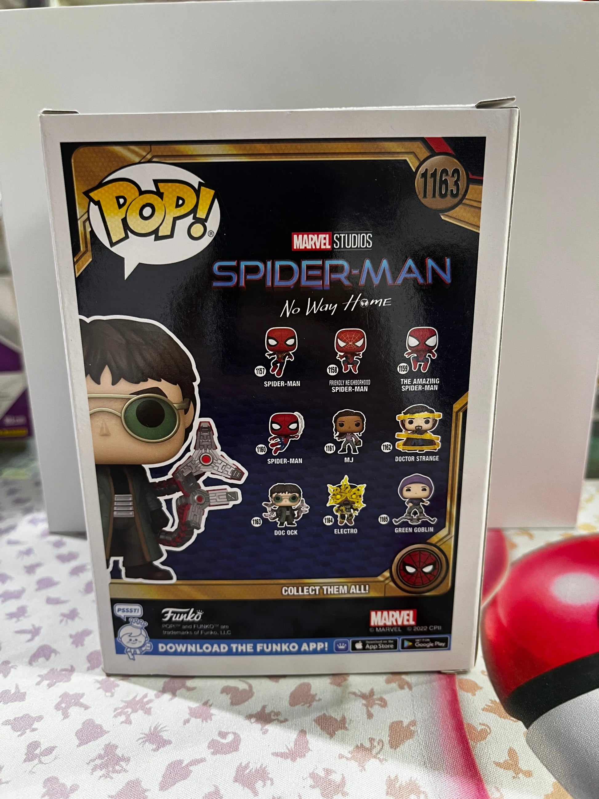 Funko Pop Vinyl Marvel Spider-Man no way home Doc Ock #1163 FRENLY BRICKS - Open 7 Days