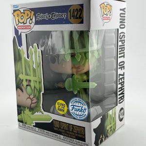 Funko POP! Animation Black Clover - Yuno (Sprit Of Zephyr) #1422 - Glow Special Edition FRENLY BRICKS - Open 7 Days