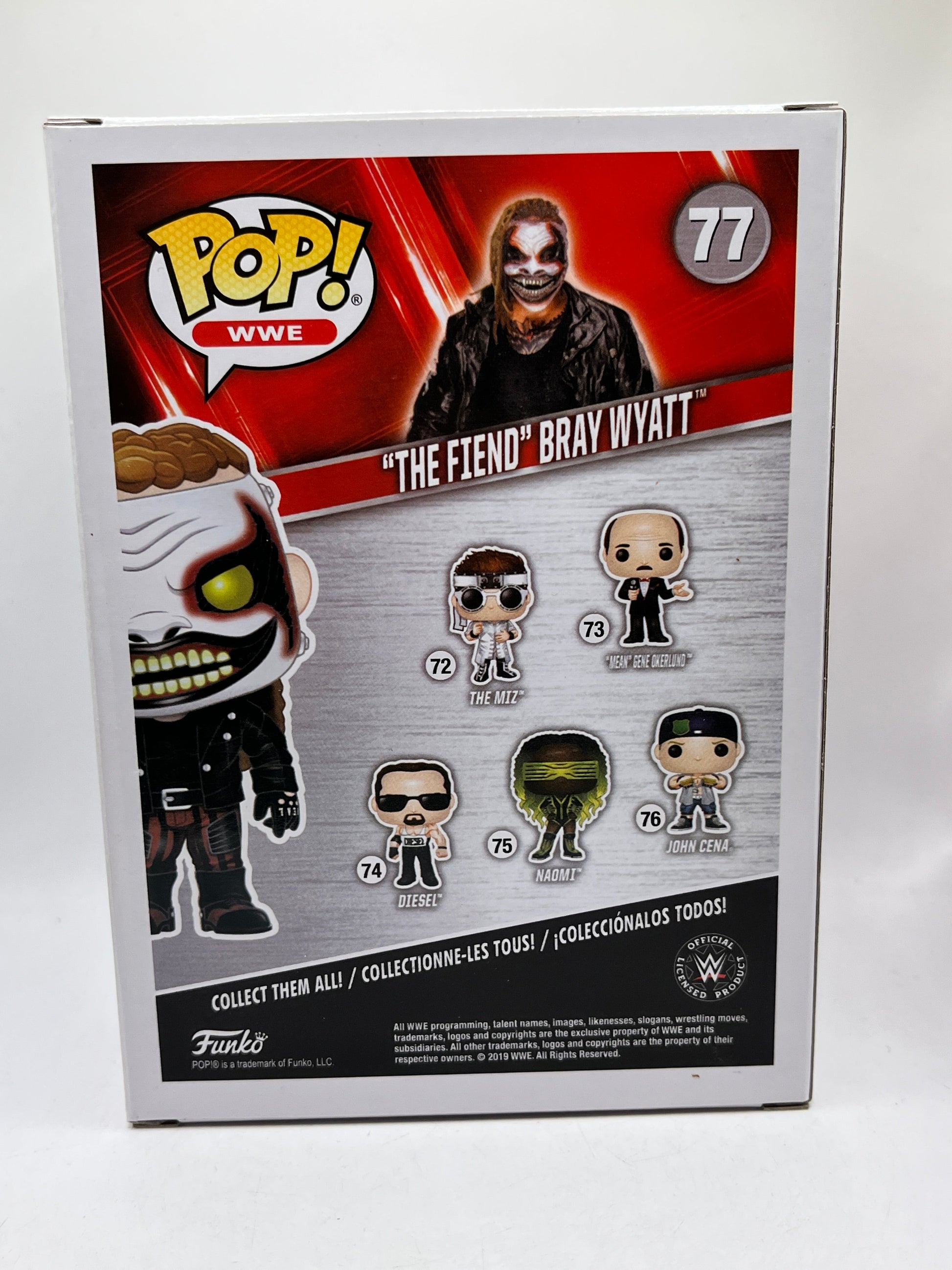 Funko POP! WWE - “The Fiend” Bray Wyatt #77 - Amazon Exclusive FRENLY BRICKS - Open 7 Days