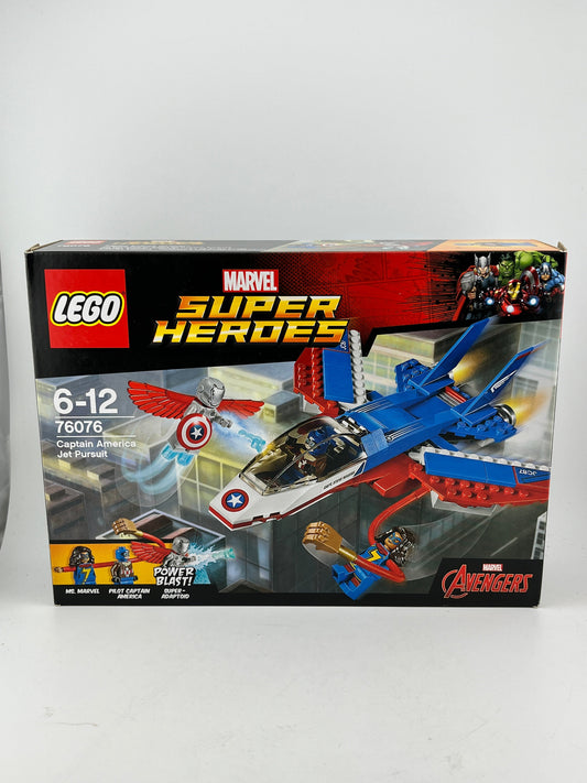 Lego Marvel Super Heroes - Captain Americas Jet Pursuit 76076 - Sealed FRENLY BRICKS - Open 7 Days