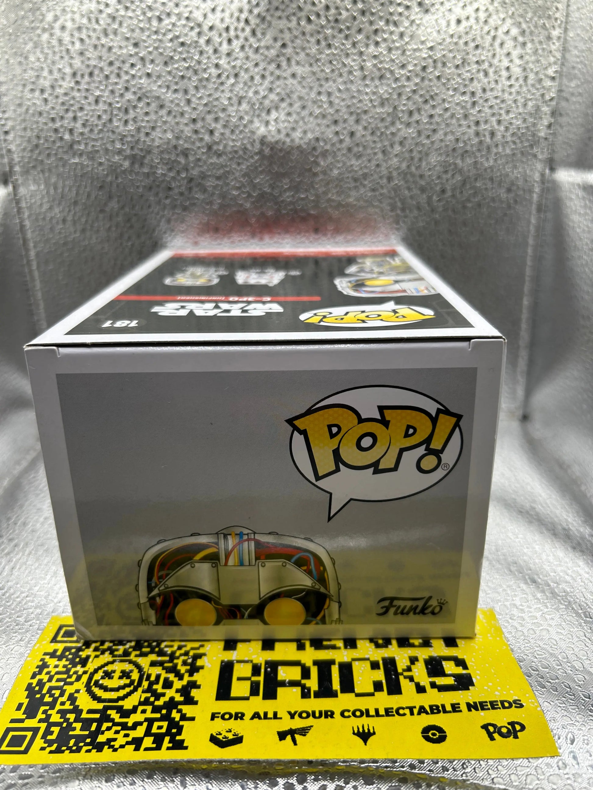 Pop Vinyl #181 Star Wars C-3PO FRENLY BRICKS - Open 7 Days